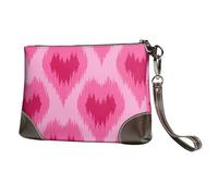 Cœurs dessinés à la Main de Style Ethnique,Sacs à Main en Cuir PU pour Femmes, Pochette à Fermeture éclair, Portefeuille, Sac à Main avec dragonne