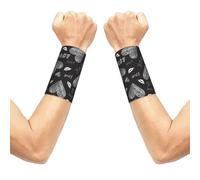 Cœurs écrits à la main, mots d'amour, Attelle de poignet, 1 paire de supports de poignet élastiques, manchons de compression pour poignet pour hommes et femmes