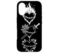 Cœurs Jésus Vierge Marie Saint Joseph Coque pour iPhone 17