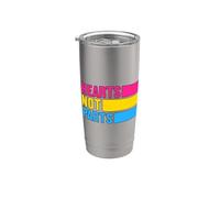 Cœurs Pansexuels Pas Pièces Gobelet isotherme en acier inoxydable double paroi