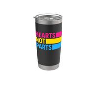 Cœurs Pansexuels Pas Pièces Gobelet isotherme en acier inoxydable double paroi
