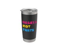 Cœurs Pansexuels Pas Pièces Gobelet isotherme en acier inoxydable double paroi