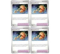 Cursed Duster - 161/182 - Paradox Rift - Lot de 4 cartes d'entraînement Pokemon - Ensemble de jeu