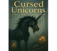 Cursed Unicorns - Dark Creatures to Color: Haunting unicorn scenes set in the shadowy realm of Sanutara - for adults who enjoy disturbing beauty and gothic fantasy.