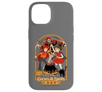 Curses & Spells for Kids Halloween Retro Funny Adult Humor Coque pour iPhone 14
