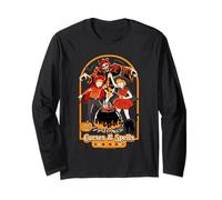 Curses & Spells for Kids Halloween Retro Funny Adult Humor Manche Longue