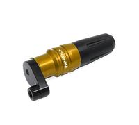 Curseur Anti-Collision pour Moto pour TRANSALP600 650 XL650V XL750 Protection Anti-Chute pour Moto en Alliage D'aluminium(Yellow-A)