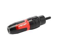 Curseur Anti-Collision pour Moto pour YZFR6 YZFR7 2021-2025 Protecteurs D'échappement Moto en Aluminium CNC, Protection Contre Les Chutes(R7 Red)