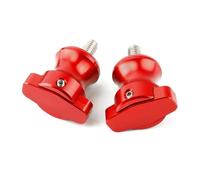 Curseur Bobine Bras Oscillant Moto pour Benelli TRK 502X 2010-2021 | Vis De Support 6 Mm Pour TRK251/302X/302 502 Protecteurs collision moto(ROUGE)