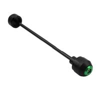 Curseur Cadre Compatible Avec Yamaha Pour YZF-R1 2007-2008 Glissière De Fourche Avant Arrière De Moto Accessoires Anti Collision(Green,Rear)