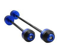 Curseur Cadre Compatible Avec Yamaha Pour YZF-R1 2007-2008 Glissière De Fourche Avant Arrière De Moto Accessoires Anti Collision(Blue,1 Pair)