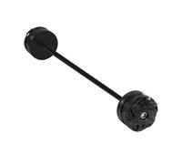 Curseur Cadre Moto Compatible Avec Yamaha Pour MT-09 2013-2025 Pour SP 2017-2025 Moto Avant Arrière Essieu Fourche Roue Protecteur Crash Sliders Cap Protection Contre Les Chutes Pad(Black,Rear)