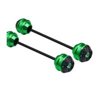 Curseur Cadre Moto Pour F900R Pour F900XR 2019 2020 2021 2022 2023 2024 Accessoires Modifiés Moto Essieu Roue Avant Arrière Fourche Curseurs Collision Kit Protection Contre Les Chutes(Green,1 Pair)