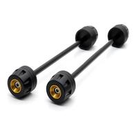 Curseur Cadre Moto Pour S1000XR 2014 2015 2016 2017 2018 2019 2020 2021 2022 Moto Avant Arrière Essieu Fourche Crash Sliders Roue Protecteur Accessoires(Yellow)