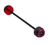 Curseur Cadre Moto Pour Tracer Pour 7GT 2021 2022 2023 2024 Accessoires Moto Essieu Avant Arrière Fourche Roue Curseurs De Protection Pad Accessoires(Red,Rear)