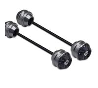 Curseur Cadre Moto Pour X-ADV 750 2017 2018 2019 2020 2021 2022 2023 2024 Moto Accessoires Modifiés Avant Arrière Roue Fourche Axe Curseur Capuchon Crash Protector Pad Kit(Metallic,1 Pair)