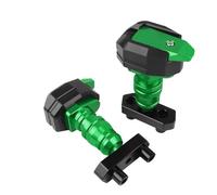 Curseur Cadre Protection Contre Les Chutes Moto pour Z750 Z 750 2007-2013 2012 2011 2010 Protecteur Carénage Crash Pad Protecteurs Collision(Vert)