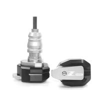 Curseur de Cadre de Moto Kawasaki ZH2 2019-2024, Protection antichute et anticollision(Silver)