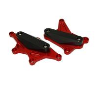 Curseur de Cadre de Moto pour CBR500R CBR 500 R PC44 2013 2014 2015 2016 2017 2018 Plaquettes De Crash du Moteur Gauche-Droit Protecteur Glissière Châssis(Rouge)