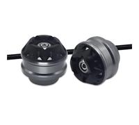 Curseur De Cadre Pour Ninja650 2006 2007 2008 2009 2010 2011 2012 2013 2014 2015 Kits de protection de fourche de curseur d'essieu avant et arrière de moto
