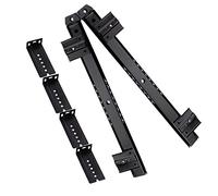 Curseur de clavier sous le bureau - Roulement à billes lisses pour économiser de l'espace - Organiseur de cuisine durable et flexible pour l'efficacité du bureau à domicile - Solution de rangement