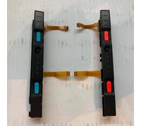 Curseur En Plastique D'origine Pour Nintendo Switch,Contrôleur Ns Joy-Con,Assemblage De Rail Avec Câble Flexible,Invitation À Droite Magasins Avec Bouton N - Type Blue And Red