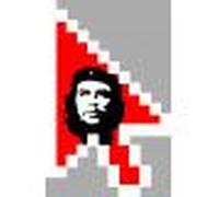 Curseur Flèche Cuba - 29x18.3cm - Sticker/Autocollant