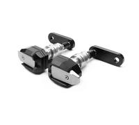Curseur Protection Cadre De Moto Protection Anti-Chute pour Moto, Cadre Coulissant, Carénage, Protection Anti-Collision pour NC700X NC700S NC700X 700S NC700X/S 2012-2013(Argent,NC700X)
