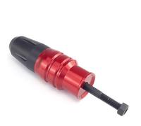 Curseur Tuyau D'échappement Anti-chute, Bâton En Caoutchouc, Accessoires De Boule Anti-chute Pour Moto Pour Z1000 2015 2016 2017 2018 2019(Rouge)