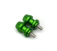 Curseurs Bobine Bras Oscillant Moto pour Trident 660 2021-2025 | Boulon Vis Support Pour Triumph Protecteurs collision moto(Vert)
