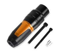 Curseurs Cadre Accessoires Moto CNC Curseurs Cadre Échappement Crash Pads Protecteur De Chute pour Suzuki SV1000 SV 1000 2003 2004 2005 2006 2007(A-Orange)