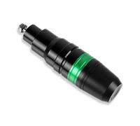 Curseurs Cadre Accessoires Moto CNC Curseurs Cadre Échappement Crash Pads Protecteur De Chute pour Suzuki SV1000 SV 1000 2003 2004 2005 2006 2007(B-Vert)