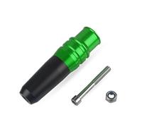 Curseurs Cadre Accessoires Moto Curseurs Échappement Crash Pads Crash Protector pour Z500 pour Ninja 500 Z 500 pour Ninja500 SE 2024 2025(Un-Vert)