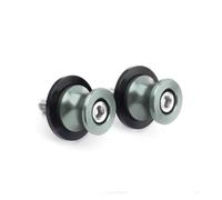 Curseurs Cadre Bobines Bras Oscillant 10mm Curseurs À Vis Oscillantes pour CFMOTO CLX700 CLX-700 450MT 800MT 450NK 800MK 450SS 675SR-R(Titane)