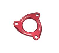Curseurs Cadre Cache-écrou De Fourche D'essieu Arrière De Moto, Vis Décoratives pour Y&amaha NMAX AEROX NVX 125 155 160 NMAX155 Protection Anti-Chute(Rouge)