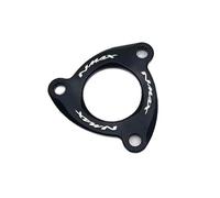 Curseurs Cadre Cache-écrou De Fourche D'essieu Arrière De Moto, Vis Décoratives pour Y&amaha NMAX AEROX NVX 125 155 160 NMAX155 Protection Anti-Chute(Noir)