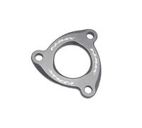 Curseurs Cadre Cache-écrou De Fourche D'essieu Arrière De Moto, Vis Décoratives pour Y&amaha NMAX AEROX NVX 125 155 160 NMAX155 Protection Anti-Chute(Titane)