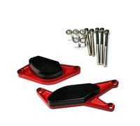 Curseurs Cadre CNC Cadre Curseur Crash Pad Moteur Stator Boîtier Protecteur pour Suzuki GSR 750 GSR 750 GSR-750(Rouge)
