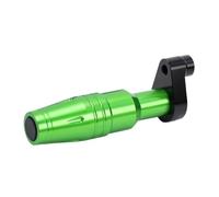 Curseurs Cadre Coussinets Protection Contre Chutes Moto CNC Curseurs Échappement Protecteur Collision pour ZX4RR ZX-4RR pour Ninja 400 500 Z400 Z500(Vert)