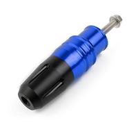 Curseurs Cadre Curseur D'échappement pour Moto pour Suzuki pour Hayabusa GSX1300R GSX 1300R 1999-2022 2021 2020. Moto Anti-Chute Protector(Bleu)