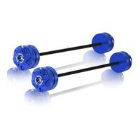 Curseurs Cadre Fourche Compatible Avec Pour Z650RS 2023 2024 Curseurs De Fourche D'essieu De Roue Avant Et Arrière De Moto, Protection Contre Les Chocs, Patins De Protection D'essieu