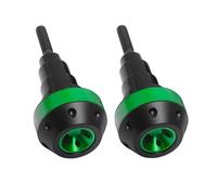 Curseurs Cadre Moto Compatible Avec CL-X Pour CLX700 2021 2022 Curseurs Cadre Moto Protection Contre Les Chutes Accessoires Protection Moteur(Green)