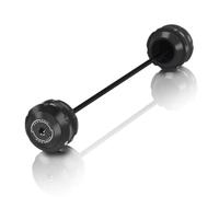 curseurs cadre moto Compatible Avec Ducati Pour Diavel 2011-2018 Pour XDiavel S 2015-2024 Pour Diavel 1260 S 2019-2024 Protection Fourche D'essieu Avant De Moto Protection Roue Anti Collision(Black)