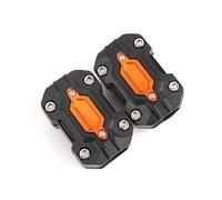 Curseurs Cadre pour Moto pour Guzzi V85TT V100 V9 pour Roamer pour Bobber V85 TT V7 pour Stone pour Special Motorcycle Crash Bar Engine Bumper(Orange)