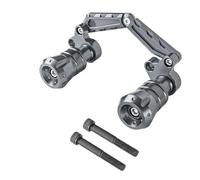 Curseurs Cadre pour NMAX155 NMAX125 160 XMAX300 N-MAX155 Nmax155 Xmax300 Tuyau Échappement De Moto Protection Anti Chute(Titane)