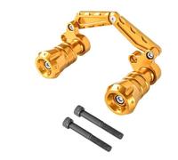 Curseurs Cadre pour NMAX155 NMAX125 160 XMAX300 N-MAX155 Nmax155 Xmax300 Tuyau Échappement De Moto Protection Anti Chute(Or)