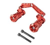 Curseurs Cadre pour NMAX155 NMAX125 160 XMAX300 N-MAX155 Nmax155 Xmax300 Tuyau Échappement De Moto Protection Anti Chute(Rouge)