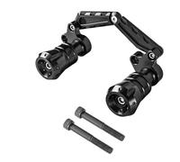 Curseurs Cadre pour NMAX155 NMAX125 160 XMAX300 N-MAX155 Nmax155 Xmax300 Tuyau Échappement De Moto Protection Anti Chute(Noir)