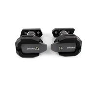 Curseurs Cadre Protection Anti-Chute CNC pour Moto, Protection De Carénage Et De Cadre pour K&awasaki Z800 Z 800 2013-2016 2014 Protection Anti-Chute(Titane)