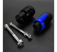 Curseurs Cadre Protection Anti-Chute pour Carénage De Cadre D'échappement De Moto pour K&awasaki ER6N ER-6N 2009-2021 Protection Anti-Chute(Bleu)